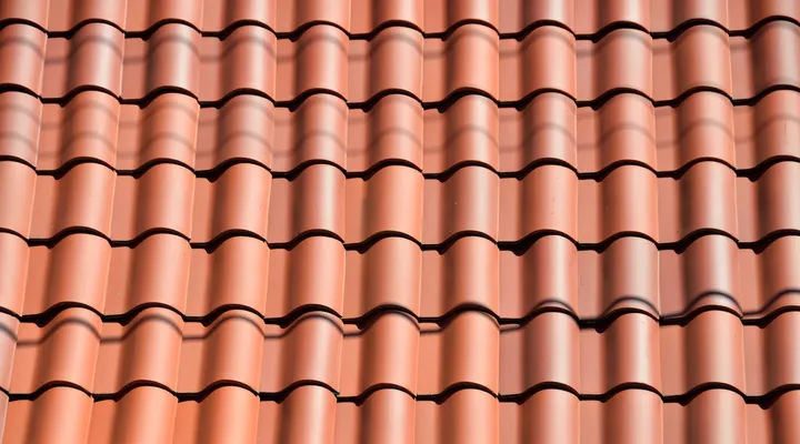 Reference photo of a terracotta-tiled roof — the roof material recorded for 27 Rosewood Cct, Caboolture. Open NearMaps for this property's real aerial.